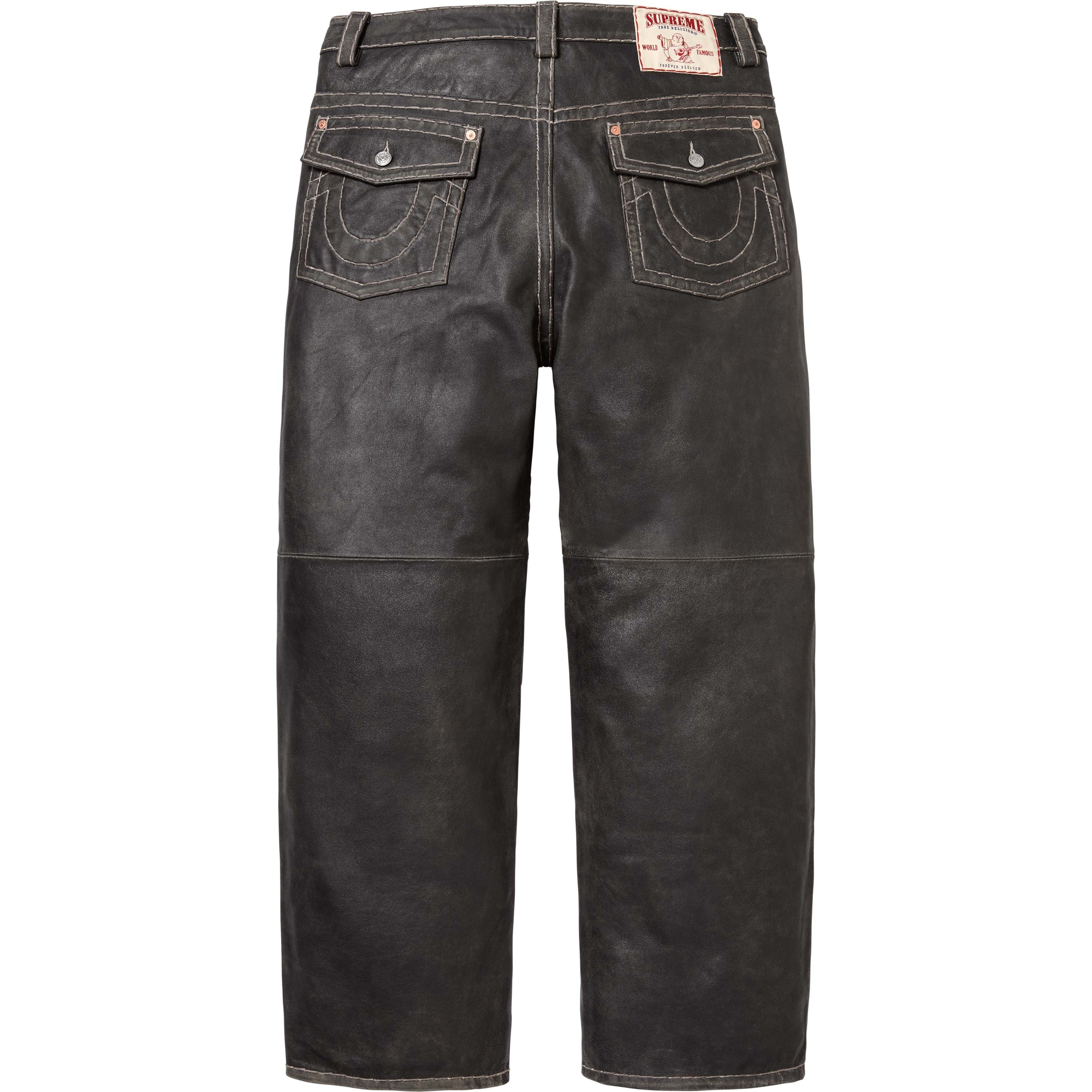 Supreme®/True Religion® Loose Fit Leather Pant view 10